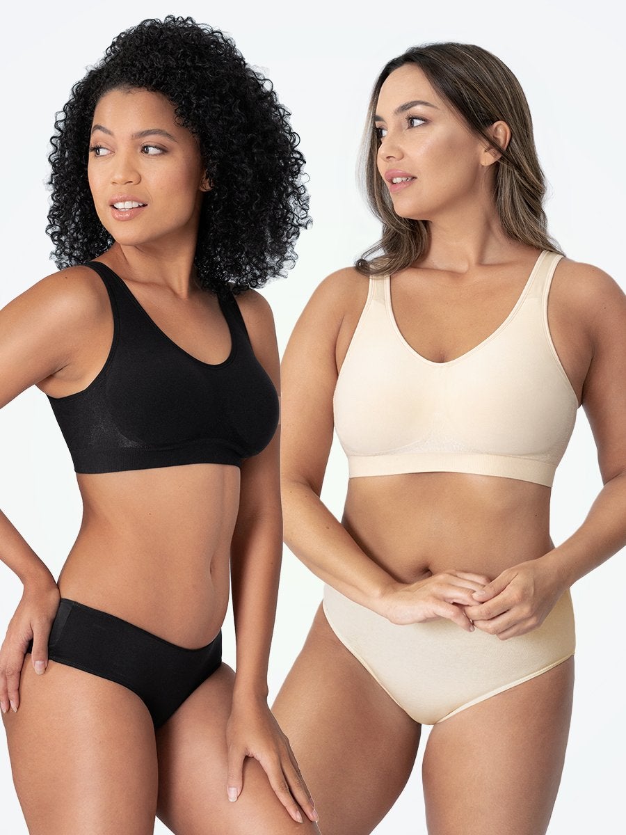 Sutiã FitFlex (Sem Costura) - Kit com 2 unidades